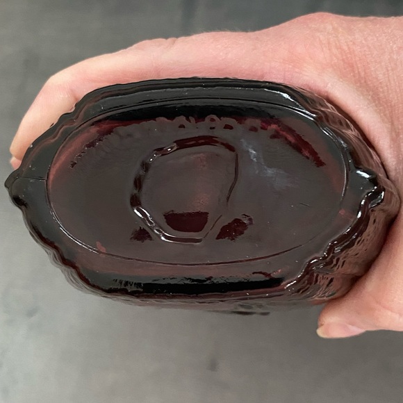 Vintage Wheaton, NJ, Benjamin Franklin, 1888 Glass House Decanter plum - Picture 7 of 7